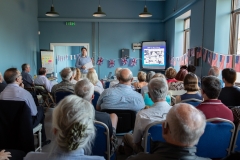 28th June 2018 - GCTL Director gave a talk on the subject of "RAF Greenham Common 1941-1992" to another packed house.