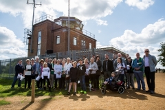 September 2017: Visitors during the Greenham 100 Years of War and Peace event