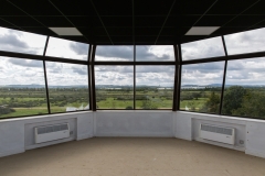 September 2017: The view across Greenham Common from the observation deck