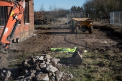 February 2018: The builders move in to begin final refurbishment