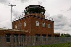 The first visit on 18th May 2017 - The security fence was still in place around the tower.